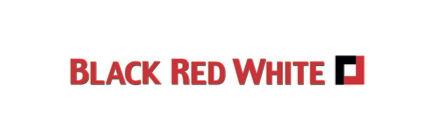 logo black red white